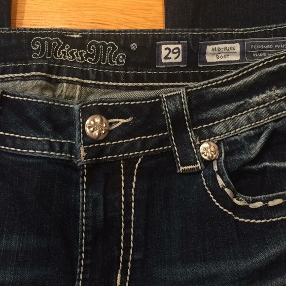 Miss Me boot cut jeans - Picture 6 of 10